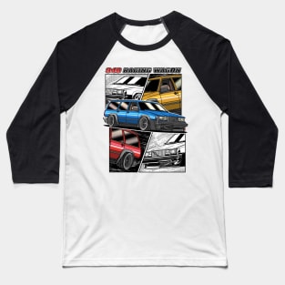 Street Racing Wagon 940 Baseball T-Shirt